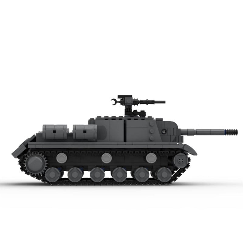 WWII ISU-152 Assault Gun MOC Building Kit | Heavy Tank Destroyer Model - 3