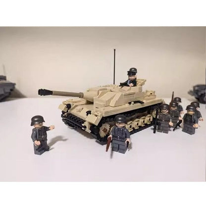 WWII StuG III Assault Gun MOC Building Kit - Historical Tank Destroyer Model - 3