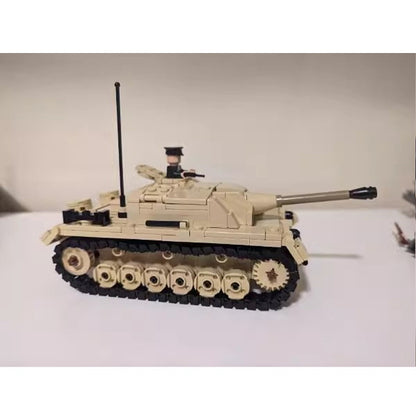 WWII StuG III Assault Gun Tank Destroyer Building Kit | LEGO-Compatible MOC - 2