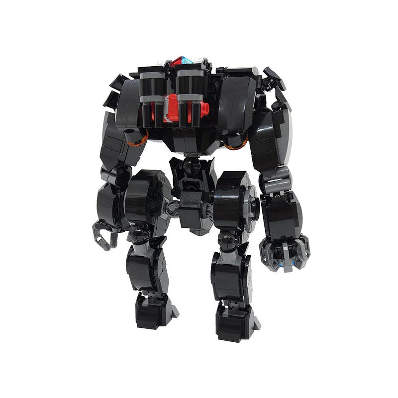 X-17 Riot Control Mech Suit MOC Building Kit | Tactical Robot Model - 6