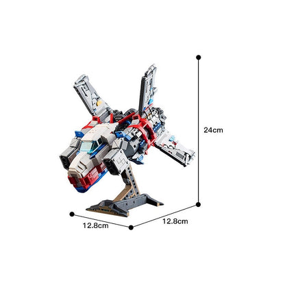 X1-B500 Freedom Starfighter Bomber MOC Spacecraft Building Kit - 3
