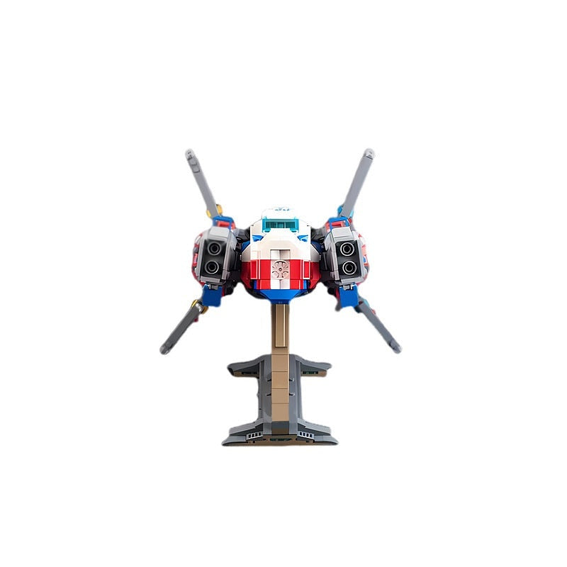 X1-B500 Freedom Starfighter Bomber MOC Spacecraft Building Kit - 5