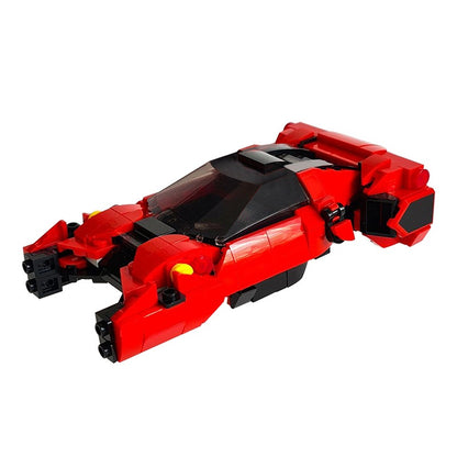 XF-40 Spinner Futuristic Flying Supercar Building Kit | LEGO-Compatible MOC - 2