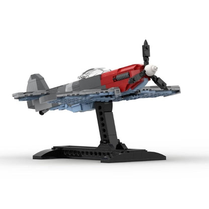 Yak-3 Fighter Aircraft MOC Building Kit | WWII Plane Model - 1