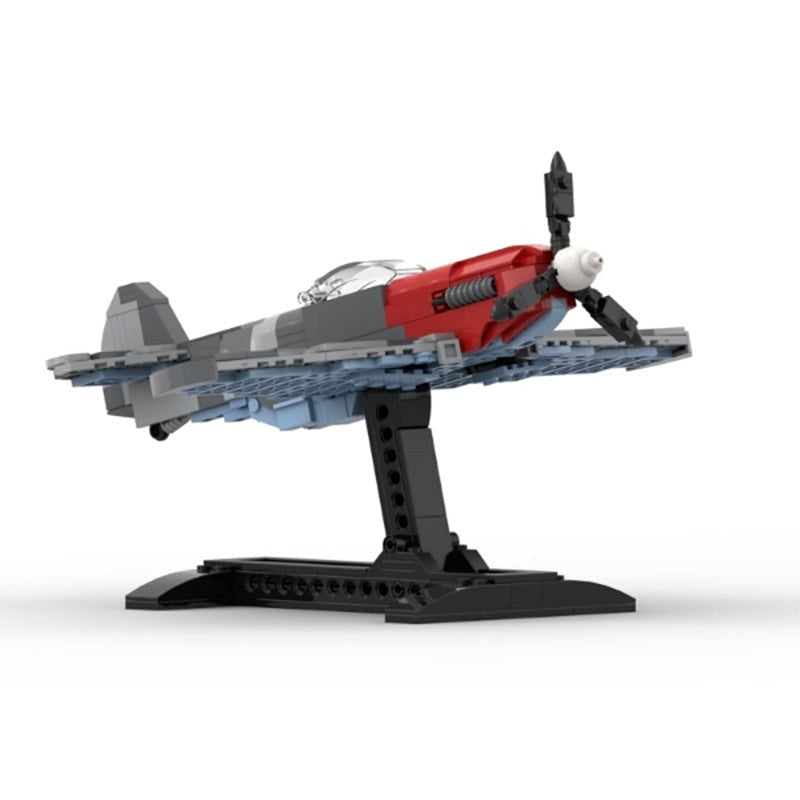 Yak-3 Fighter Aircraft MOC Building Kit | WWII Plane Model - 4