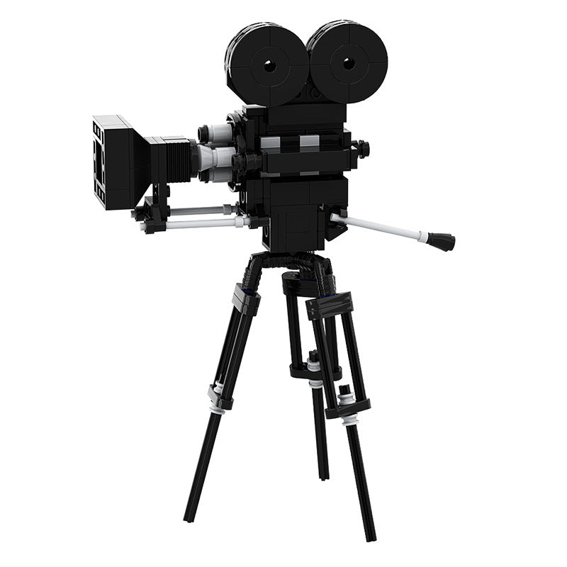 Ye Olde Movie Camera Building Kit | LEGO-Compatible MOC - 1