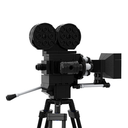 Ye Olde Movie Camera MOC Building Kit | Vintage Film Display Model - 3