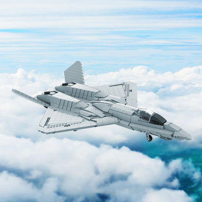 YF-23 Black Widow Stealth Fighter MOC Building Kit - Advanced Aviation Model - 3