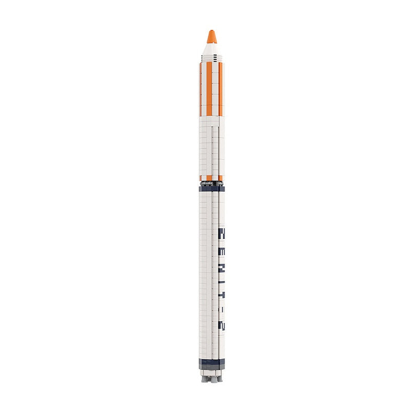 Zenit Space Launch Vehicle MOC Building Kit | 1:110 Scale Rocket Model - 3