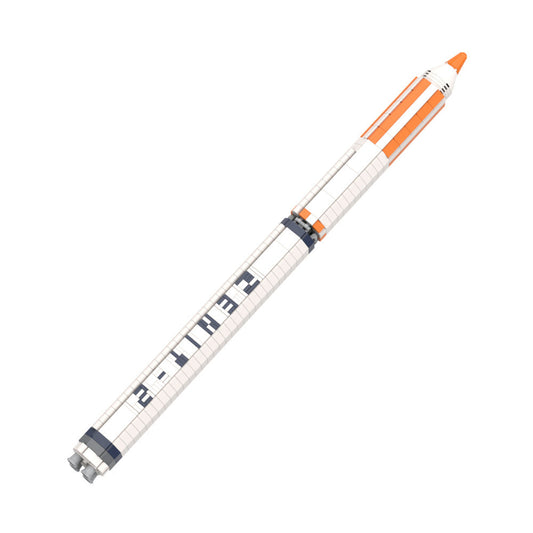 Zenit Space Launch Vehicles Building Kit | 1:110 | LEGO-Compatible MOC - 1