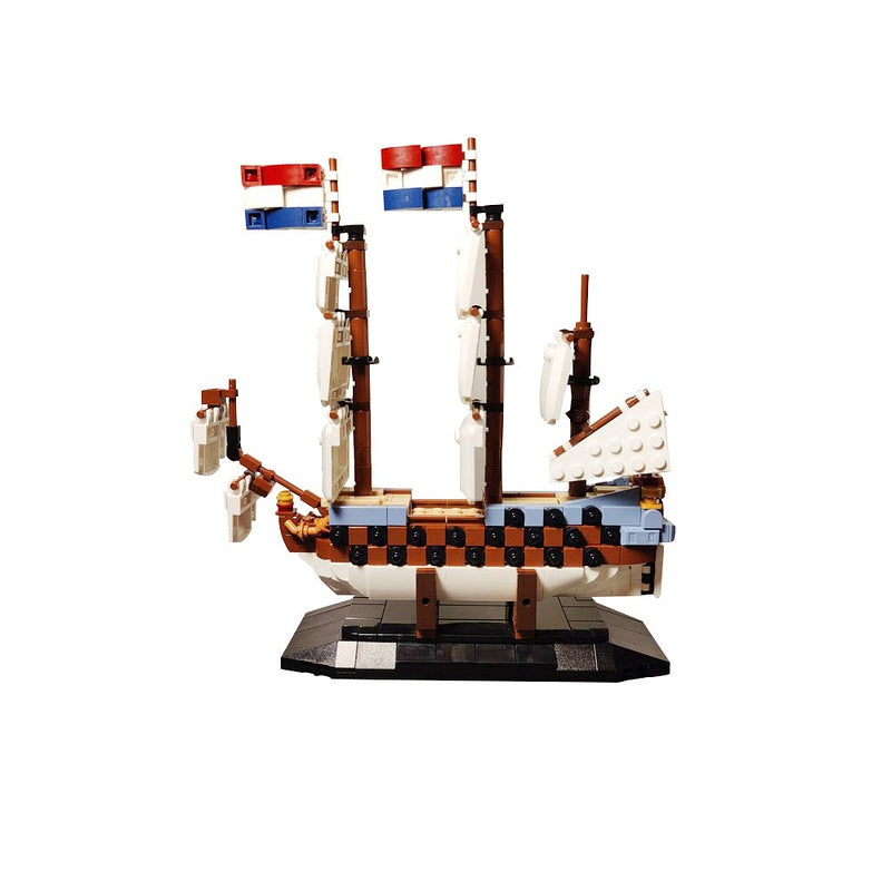 Zeven Provinciën MOC Historical Warship Building Kit | Sailing Ship Model - 3