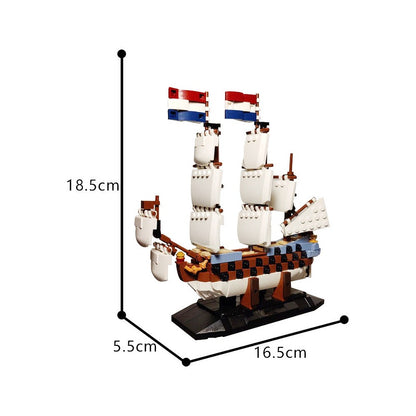 Zeven Provinciën MOC Historical Warship Building Kit | Sailing Ship Model - 4